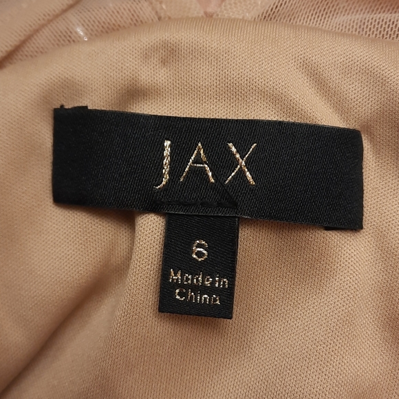 NWT, Jax Black Label Illusion Pleated Trapeze Dress - Picture 15 of 16